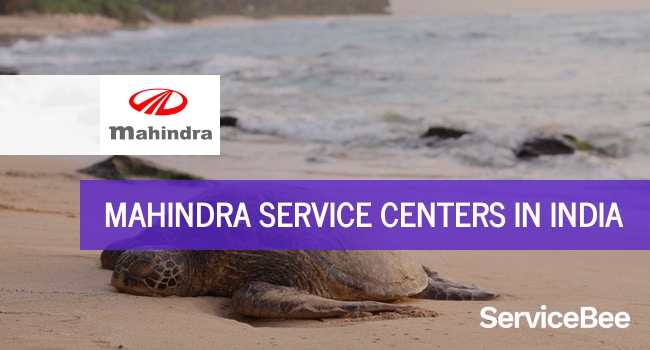Mahindra service centers in India.